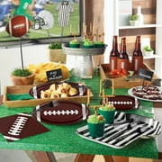 96Pcs Football Theme Party Supplies Disposable Football Party Tableware Set,Dessert Plates,Cups,Napkins for Football Theme Games Day Sports Birthday Decoration