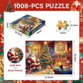 thumbnail image 2 of Christmas Jigsaw Puzzles 2024 Advent Calendar for Adults Kids, 1008 Pieces Christmas Puzzles Countdown Calendar, Family Christmas Game Xmas Gifts Stocking stuffer, Home Wall Decoration (Style-4), 2 of 7