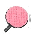 thumbnail image 3 of Unique Bargains 1 Pc Reusable Round Facial Sponges 3.94"x3.94" Pink, 3 of 6