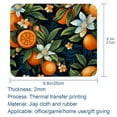 thumbnail image 5 of Tangerine Square 8.3x9.8 Inch Non-Slip Rubber Bottom Printed Desk Mat Gaming Mouse Pad Mousepad Suitable for Office and Gaming, 5 of 6
