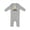 AC-Heather Grey, variant on Cute Kawaii Sloth My Baba Loves Me Baby Romper Coveralls