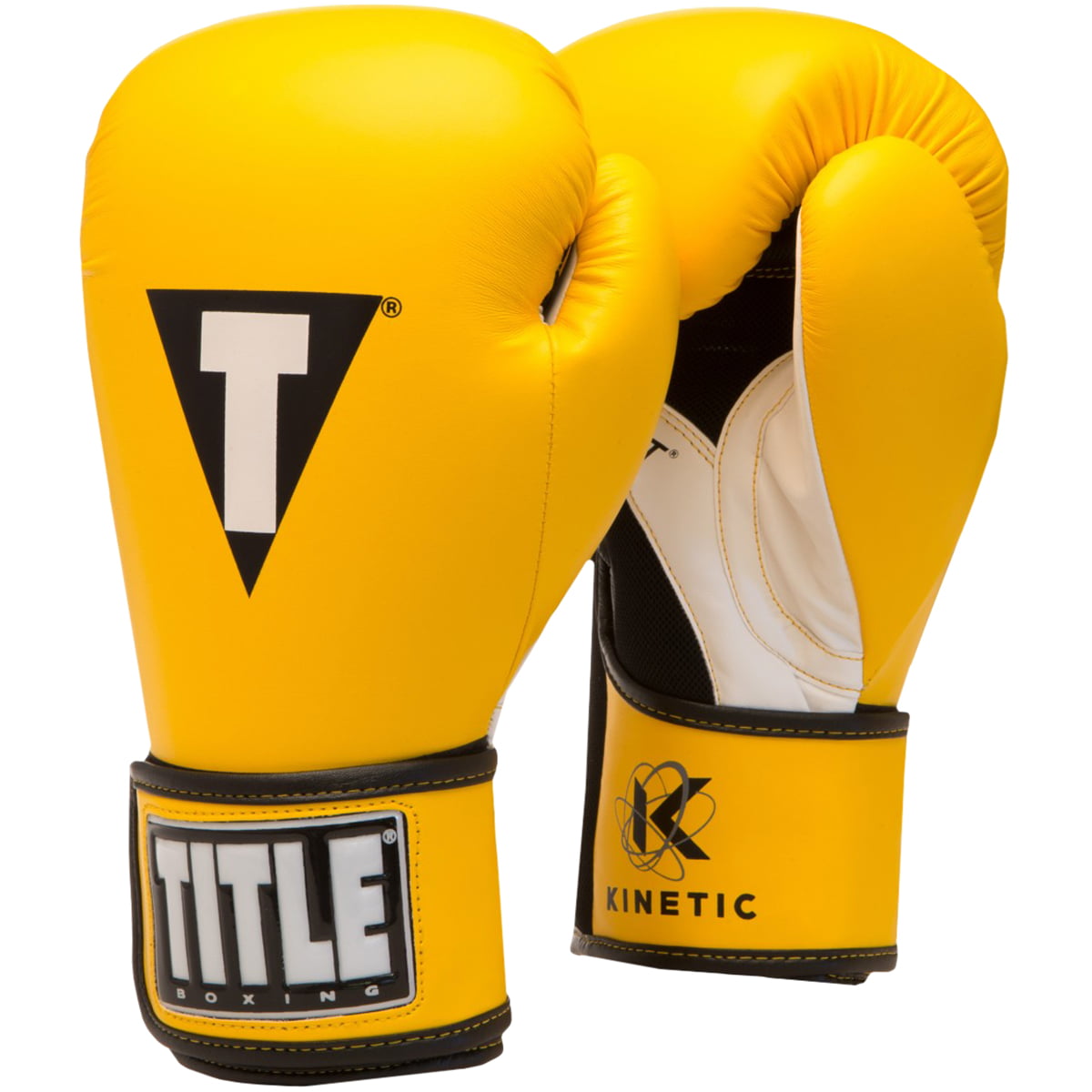 Title Boxing Kinetic Aerovent Palm Hook and Loop Training Gloves