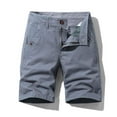 thumbnail image 2 of Honeeladyy Mens Five-Pocket Work Shorts With Multiple Pockets Loose-Fitting Casual Trousers Straight, 2 of 3