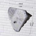 thumbnail image 3 of Matsuzay 62 LED Lámpara de pared solar IP65 Impermeable Cuerpo humano Inducción Luz de pared Sensor de movimiento al aire libre Luz solar con tres modos Iluminación y accesorios Matsuzay HA012744-00, 3 of 6
