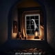 thumbnail image 4 of Calcomanía de ventana de fantasma de Halloween, cortina de puerta, mujer aterradora, decoración de fiesta para colgar en la ventana, 4 of 5