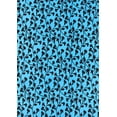 thumbnail image 1 of Ahgly Company Indoor Rectangle Oriental Light Blue Industrial Area Rugs, 3' x 5', 1 of 4