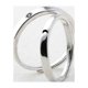 thumbnail image 1 of Juego de anillos de promesa de 2 piezas Anillos chapados en plata estilo sol y luna para pareja novio, tamaño: Ancho de las mujeres: Ancho de 2,5 mm para hombres: 3mm, 1 of 3