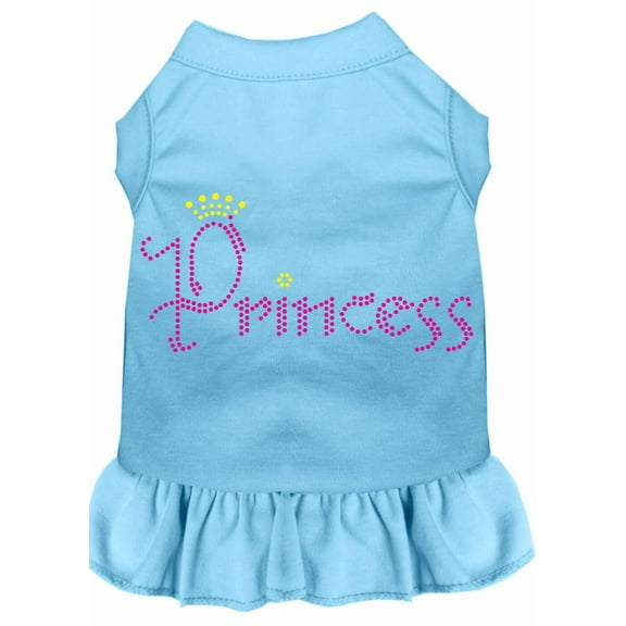 Pet Dog Cat Dress Rhinestone, "Princess"