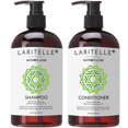 thumbnail image 1 of Champú orgánico Laritelle 17 oz + Acondicionador 16 oz | Previene la caída del cabello Promueve el crecimiento del cabello | Quinua Orgánica + Queratina + Romero Jengibre y Pomelo | SIN OGM SLS Gluten, 1 of 5