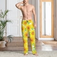 thumbnail image 2 of Honiee Sunflowers2 for men - a sleek fusion of Straight Pajama Pants, versatile Lounge Pants, and cozy Sleepwear, all rolled into one-Small, 2 of 6