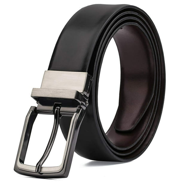 Wertg Legend - Men's belt, Reversible Leather Belt ,Dress Belt Genuine ...