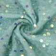 thumbnail image 6 of JURANMO Womens Sparkly Sequin Tops 2025 New Year Eve Outfits Loose V Neck Long Sleeve Glitter Shirts Elegant Pullover Sparkle Blouse Sky Blue S Deals of The Week, 6 of 7