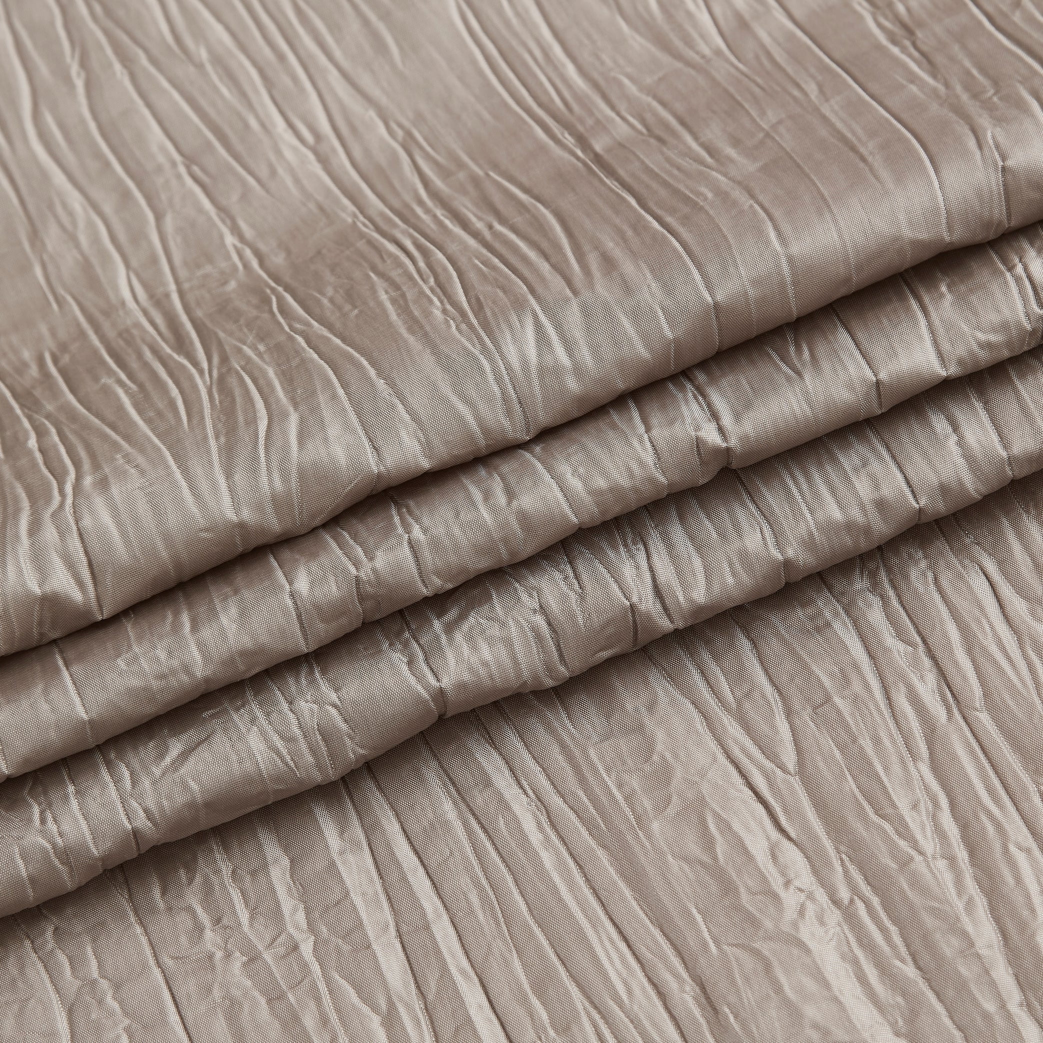 Dainty Home 4-Pack Light Filtering Grommet Curtain Panels, Crushed Taffeta, 54"x84"