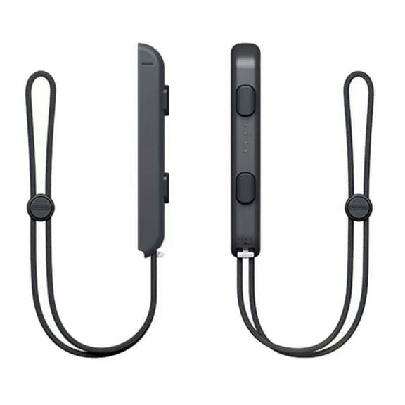 Wrist Strap for Switch Joycon – 2 Pack White Lanyard Attachments Replacement Parts Accessories with for Joy Con Controller(Black)