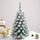 thumbnail image 1 of Christmas Flocking Christmas Tree Home Snow Scene Desktop Scene Layout Ornaments Decorations, 1 of 6