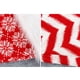 thumbnail image 5 of Matsuzay Gorros de Papá Noel, gorro de Navidad de invierno cálido llamativo, gorros de Navidad transpirables de algodón grueso, gorros Unisex Kits de decoración para fiestas rojo verde, 5 of 6