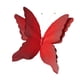 thumbnail image 4 of Mariposa artificial, calcomanía de pared de mariposa, calcomanía de arte de pared DIY, decoración de boda para Rojo Negro, 4 of 9