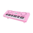 thumbnail image 1 of eléctrico Piano 37 teclas portátil, juguetes educativos instrumento Musical multifunción práctico órgano electrónico pa regalo de cumpleaños Rosado Sunnimix piano de teclado, 1 of 8