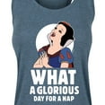 thumbnail image 3 of Disney Princess - Snow White Nap - Women's Racerback Tank Top, 3 of 5