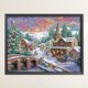 thumbnail image 3 of Kits Bordado Paisaje Nevado Punto Cruz Manualidades DIY Trabajos Hechos A Mano Estampados 14 Quilates, 3 of 9