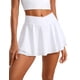 thumbnail image 1 of Falda CRZ YOGA para Tenis Blanca de Cintura Alta con Volantes XL, 1 of 8