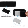 thumbnail image 4 of Uxcell Boot Straps 4 Pack Elastic Ankle Straps Pants Leg Bands Black 20", 4 of 7