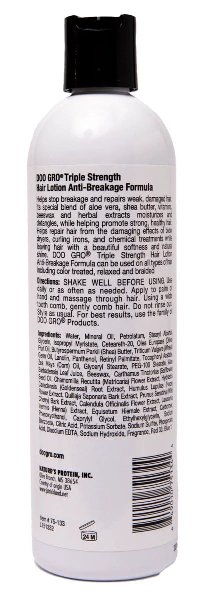Doo Gro Hair Lotion 12oz. Triple Strength (Pack of 3)