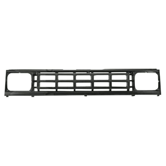 New Aftermarket Black Front Grille MB527063 One Piece fits 1987-1993 Dodge Ram 50