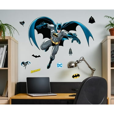 Graphics and More Batman Movable Vinyl DIY Wall Art Stickers Set