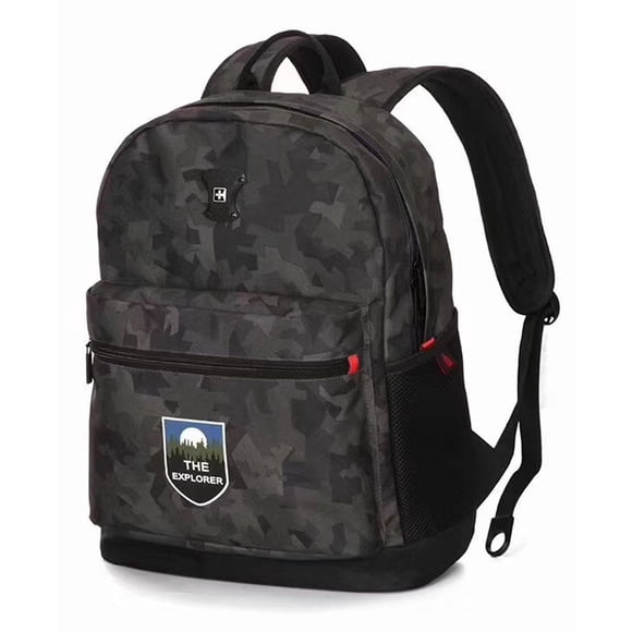Unisexe Sac à dos imperméable SUISSEWIN Camouflage Vert