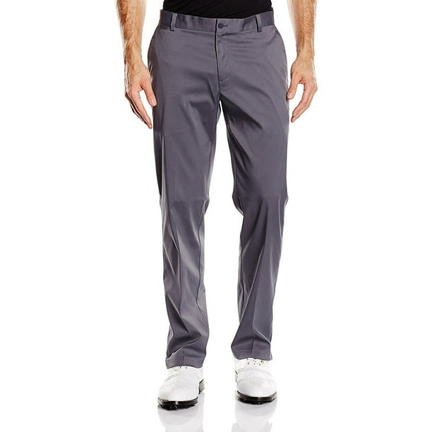 Nike Golf Flat Front Dri-Fit Golf Pants, Dark Slate Grey, 34-32 ...