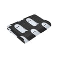 thumbnail image 4 of Cartoon Cute Ghost Throw Blanket, Soft Blanket Keeps Warm All Seasons, Lightweight Warm Blanket For Sofa Bed Sofa - 40"x30", 4 of 8