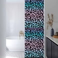 thumbnail image 2 of Ombre Leopard Window Privacy Film Print Colored Gradient Decorative Glass Window Film UV Blocking Static Cling Non-Adhesive Sticker Covering for Home Door 17.7 x 78.7 inches, 2 of 8