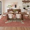 thumbnail image 4 of GENIMO 5'x7' Area Rug for Living Room, Washable Non Slip Soft Animal Print Rug for Bedroom Dining Room Home Office, Dusty Rose, 4 of 12