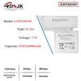thumbnail image 1 of Batería para Laptop RDSJ para Microsoft Surface Book 1 2 Tablet Modelo 1703 1704 1705 13.5inch 7.5V 51Wh, 1 of 2
