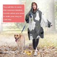 thumbnail image 4 of Wearable Oversized Blanket,Halloween Ghost Eyes Pattern Wearable Blanket Hoodie for Adults,Cozy Hooded Blankets with Super Pockets,Super Warm Fuzzy Pullover for Women & Men, 4 of 6