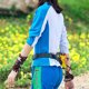 thumbnail image 3 of MHFRRA Camiseta de Manga Larga con Protección Solar para Mujer, Ligera, de Secado Rápido, para deportes Al Aire Libre, Senderismo y Montañismo. Blanco, 3 of 8
