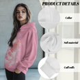 thumbnail image 6 of COEQINE Women's Hoodies Casual Printing Oversized Pullover Sweatshirts Soft Long Sleeves Y2K Cozy Fashion Loose Lightweight Sweatshirt Axolotl Pink Fall winter Outfits Clothes, S, 6 of 7