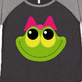 thumbnail image 4 of Inktastic Frog Face Girl Women's Plus Size T-Shirt, 4 of 5