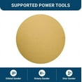 thumbnail image 5 of Benchmark Abrasives 5" PSA Gold Self Adhesive DA Sanding Disc Roll (100 Discs) - 80 Grit, 5 of 6