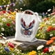 thumbnail image 1 of Bolso de lona para la compra, bolso de hombro patriótico del 250 aniversario de EE. UU. – Bolso reutilizable del Día de la Independencia con diseño de bandera para ir de compras, a la playa o, 1 of 6