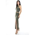 thumbnail image 3 of Falda midi con abertura Roman Fashion /Juvenil, 2424 (Verde militar) verde oscuro M, 3 of 5