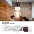 thumbnail image 4 of Cable de luz ON/OFF con enchufe E27 de 2,2 m con interruptor de 110-250 V, 4 of 10