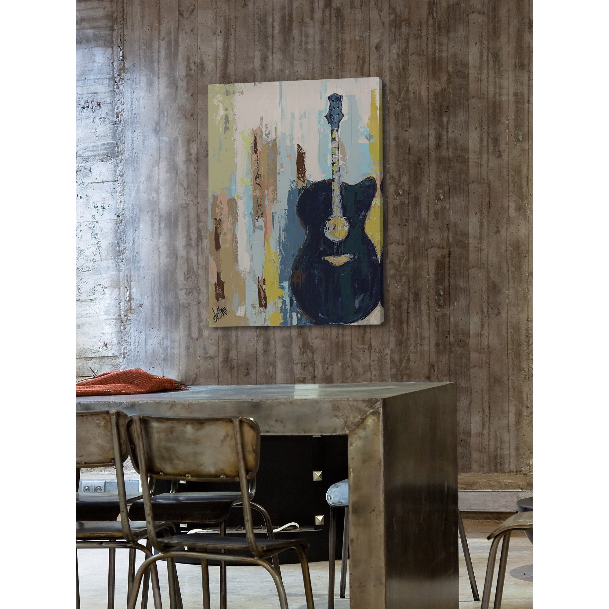 Marmont Hill "Bluebird Cafe II" Painting Print on Wrapped Canvas