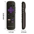 thumbnail image 6 of OEM Replacement Remote Control Compatible with All Hisense Roku TV Smart 4K Ultra HDTV 【Only Works with Hisense Roku TV, Not for Roku Stick and Roku Box】 (Netflix/Disney Plus/Apple TV+ / HBO Max), 6 of 8
