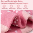 thumbnail image 3 of Toddler Socks Girls, Non Slip 12 Pairs Kids Ankle Socks with Grippers for 1-7 Years Children(02 Girls,5-7 Years), 3 of 7