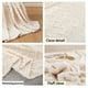 thumbnail image 4 of Manta para sofá, 100 x 120 cm, súper suave, cálida, lisa, de forro polar, para sofá, ropa de cama., 4 of 4