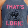 thumbnail image 3 of Alice In Wonderland - That's Logic - Juniors High Neck Tank Top, 3 of 5