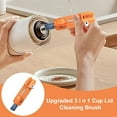 thumbnail image 4 of 3 in 1 Crocodile Brush, Multifunctional Bottle Cleaner, Cup Lid Cleaning Brushes, Portable Home Kitchen Crevice Cleaning Tool, Brush-Easy, Fast & Sparkling Clean, 4 of 8