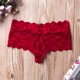 thumbnail image 4 of Calzoncillos de encaje sexy para mujer VISgogo, calzoncillos suaves de cintura baja, tanga triangular sin costuras en la entrepierna VISgogo moda, 4 of 7
